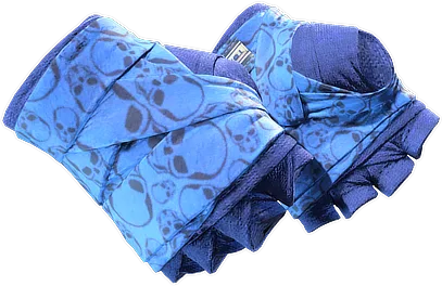 Hand Wraps | Cobalt Skulls